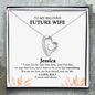 TO MY FUTURE WIFE - 'Be Your Everything' Heart Necklace