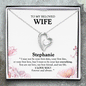 TO MY WIFE - 'Be Your Everything' Heart Necklace