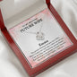 TO MY FUTURE WIFE - 'My Promise' Love Knot Necklace