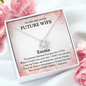 TO MY FUTURE WIFE - 'My Promise' Love Knot Necklace