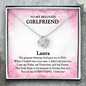 TO MY GIRLFRIEND - 'My Promise' Love Knot Necklace