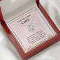 TO MY ONE & ONLY - 'Forever' Love Knot Necklace