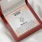 TO MY WIFE - 'My Promise' Love Knot Necklace