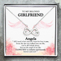 TO MY GIRLFRIEND - 'My Angel' Infinity Necklace