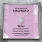 TO MY GIRLFRIEND - 'Forever' Love Knot Necklace