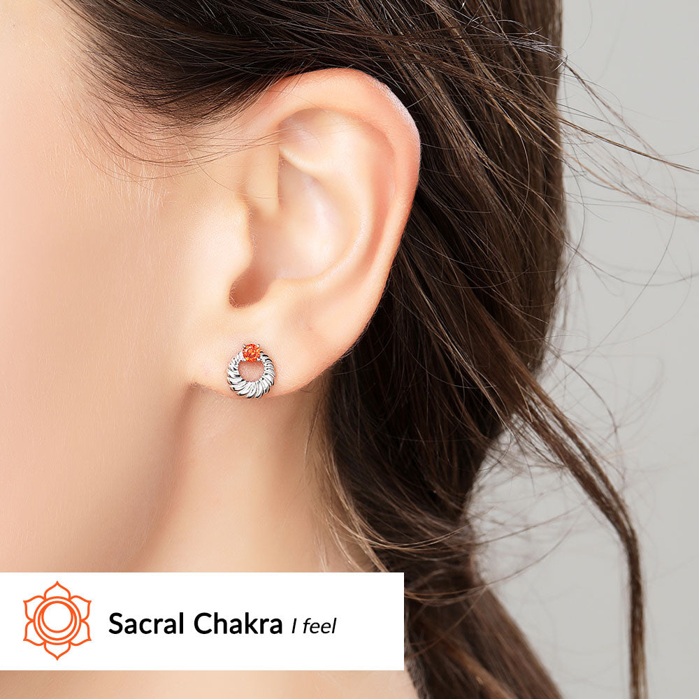 (I Feel) Sacral Chakra Earrings